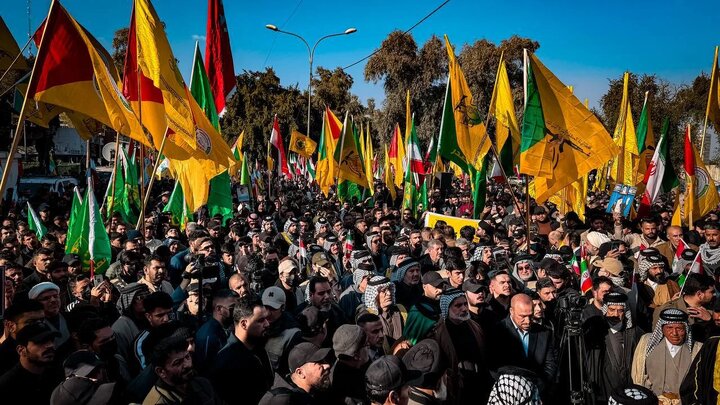 پیام حامیان مقاومت در برابر فتنه‌های خونین علیه ایران؛ ام‌القرای جمهوری اسلامی، متعلق به تمام آزادگان جهان است