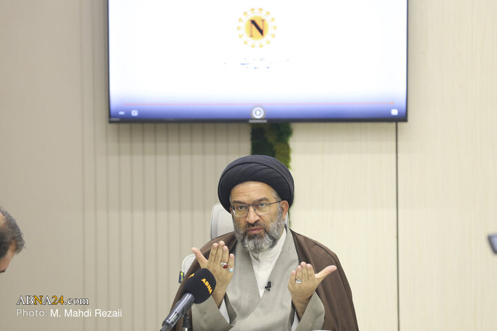 بازدید معاون فرهنگی و جمعی از مدیران رسانه‌ای حرم بانوی کرامت از خبرگزاری ابنا