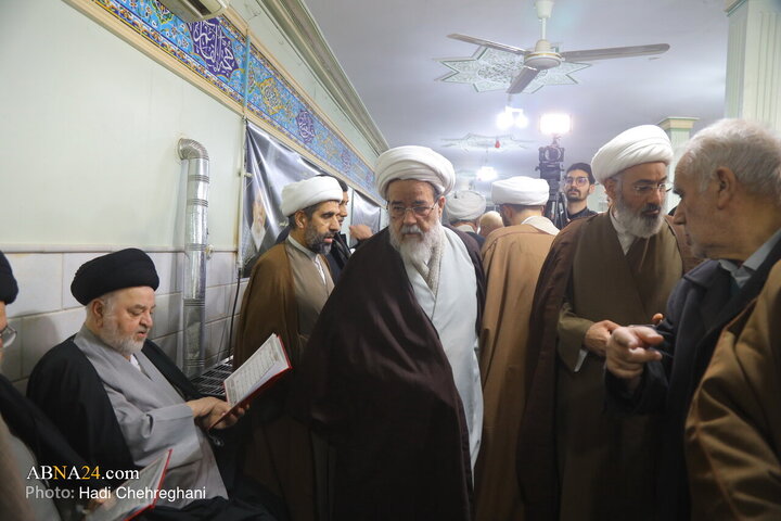 مراسم ختم آیت‌الله سید علی سید ناصر سلمان