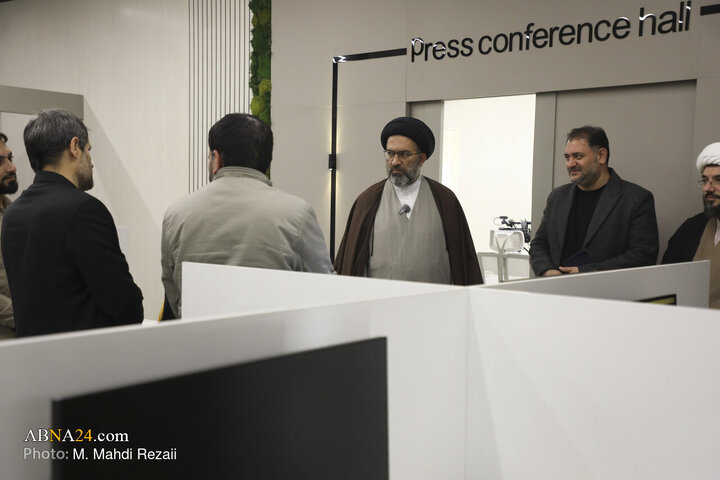 Photos: Deputy of Cultural Affairs, group of media managers of Hazrat Masoumeh Shrine visit ABNA News Agency