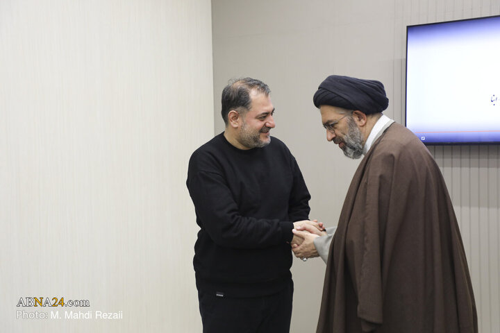 Photos: Deputy of Cultural Affairs, group of media managers of Hazrat Masoumeh Shrine visit ABNA News Agency