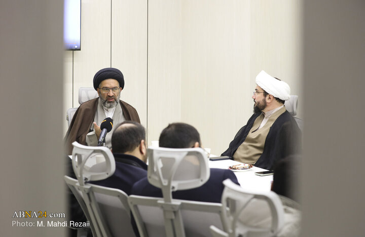 Photos: Deputy of Cultural Affairs, group of media managers of Hazrat Masoumeh Shrine visit ABNA News Agency
