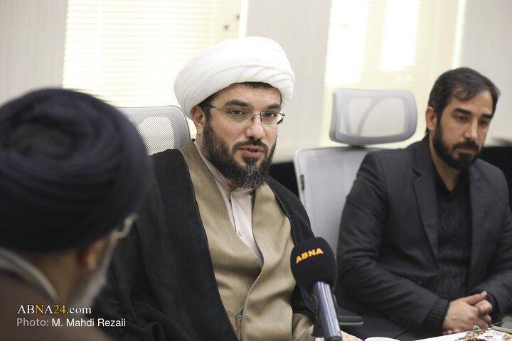 Photos: Deputy of Cultural Affairs, group of media managers of Hazrat Masoumeh Shrine visit ABNA News Agency