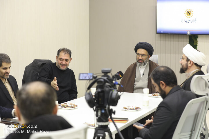 Photos: Deputy of Cultural Affairs, group of media managers of Hazrat Masoumeh Shrine visit ABNA News Agency