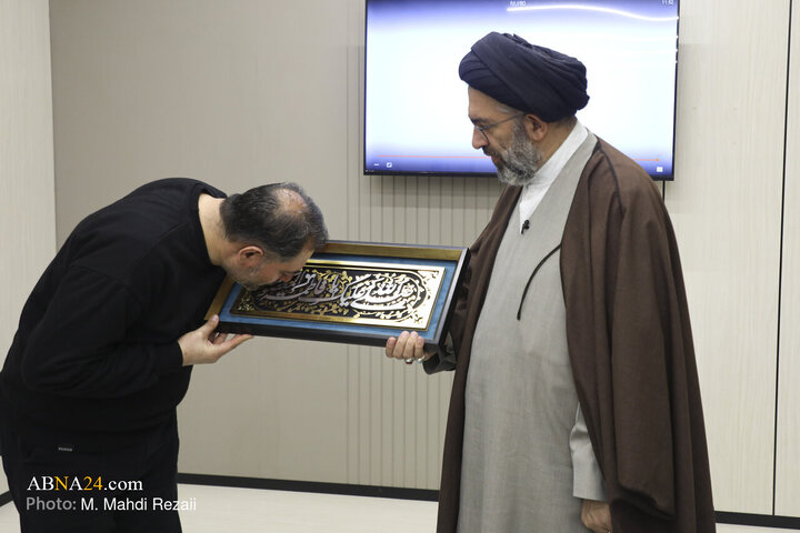 Photos: Deputy of Cultural Affairs, group of media managers of Hazrat Masoumeh Shrine visit ABNA News Agency