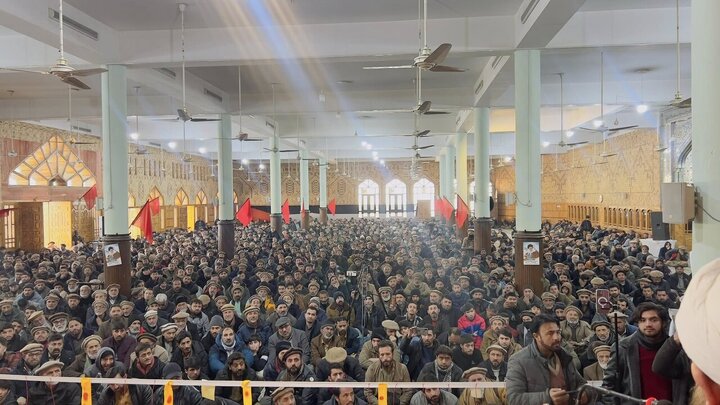 تجدید میثاق علما و شیعیان پاکستان با رهبر معظم انقلاب در سالگرد شهید علامه رضوی + تصاویر