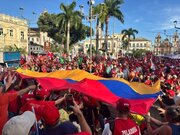 MST marcha en Salvador de Bahía en solidaridad con Venezuela y exige libertad para Maduro y Cilia