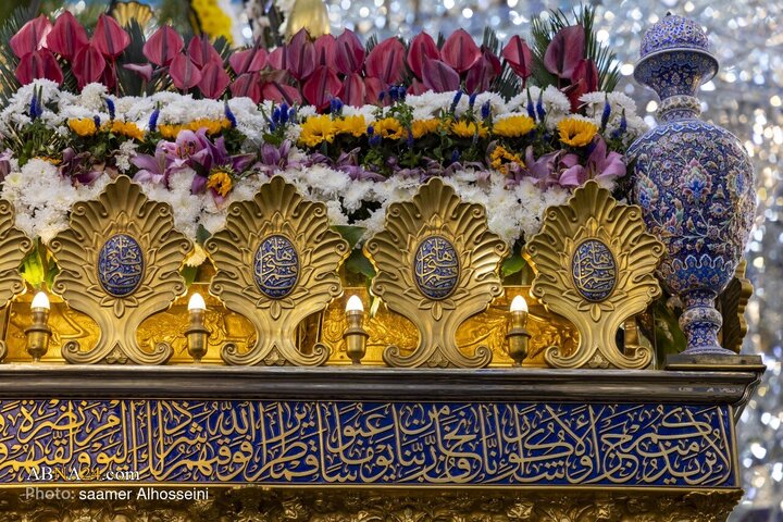 حال و هوای حرم باب‌الحوائج قمربنی‌هاشم‌(ع) در شب میلاد ساقی عطشان کربلا
