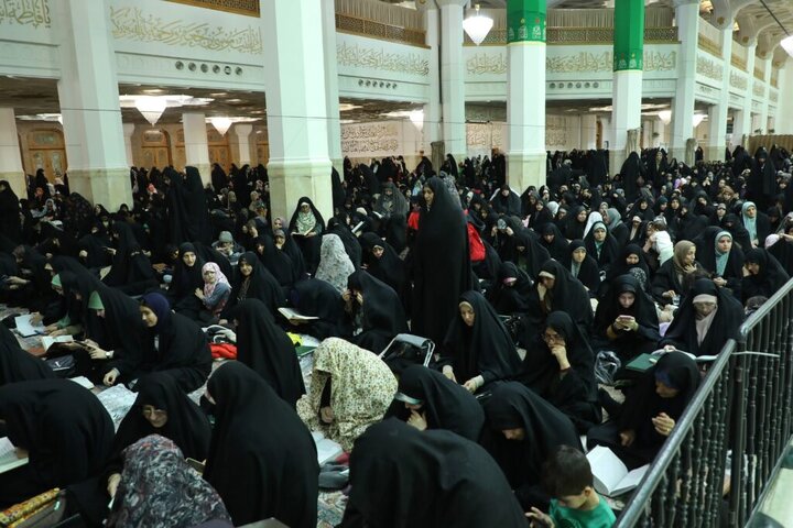 Photos: Imam Hussain birth anniversary celebrated at Hazrat Masoumeh holy shrine
