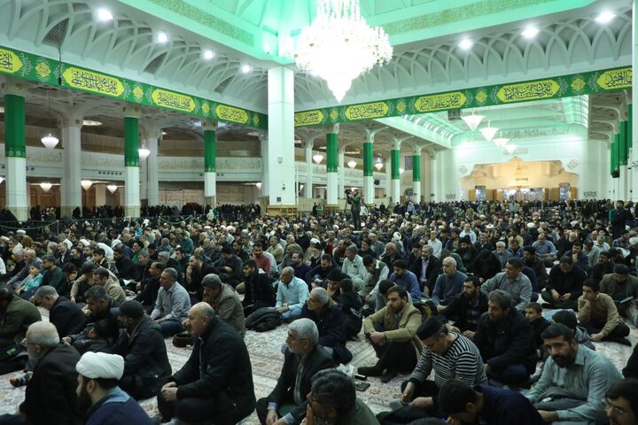 Photos: Imam Hussain birth anniversary celebrated at Hazrat Masoumeh holy shrine