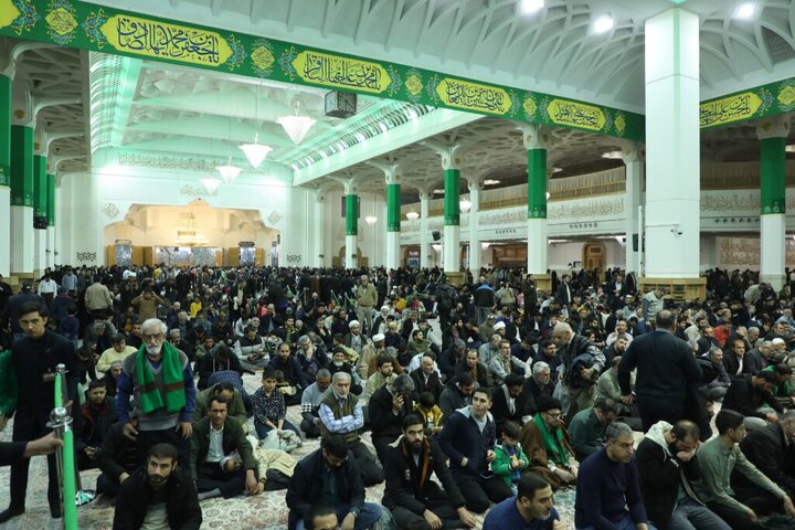 Photos: Imam Hussain birth anniversary celebrated at Hazrat Masoumeh holy shrine