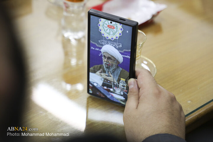 Photos: Members of Moein al-Zoafa Jihadi Group met with Secretary General of AhlulBayt World Assembly