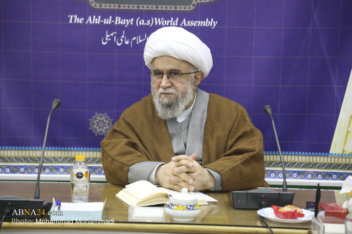Photos: Members of Moein al-Zoafa Jihadi Group met with Secretary General of AhlulBayt World Assembly