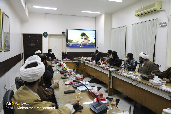Photos: Members of Moein al-Zoafa Jihadi Group met with Secretary General of AhlulBayt World Assembly