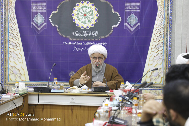 Photos: Members of Moein al-Zoafa Jihadi Group met with Secretary General of AhlulBayt World Assembly
