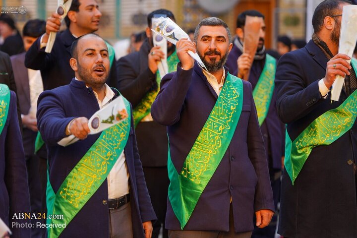 تصاویر | مراسم باشکوه جشن اعیاد شعبانیه در حرم مطهر علوی