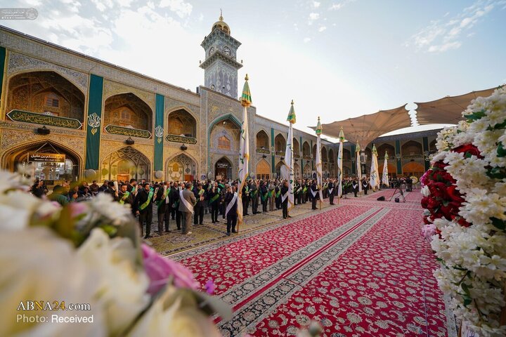 تصاویر | مراسم باشکوه جشن اعیاد شعبانیه در حرم مطهر علوی