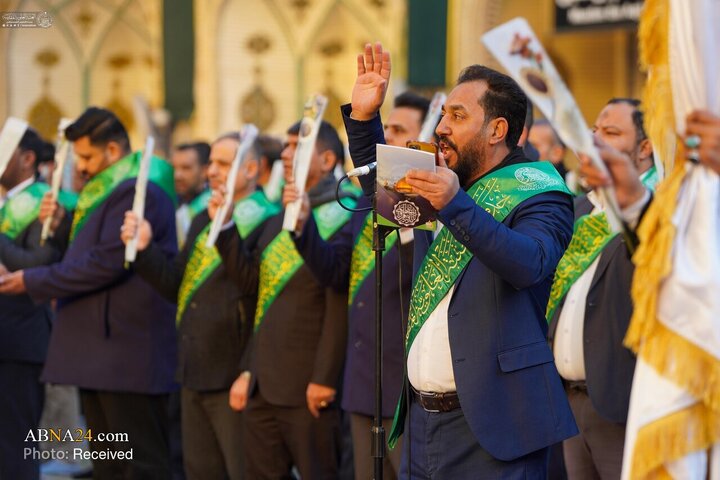 تصاویر | مراسم باشکوه جشن اعیاد شعبانیه در حرم مطهر علوی