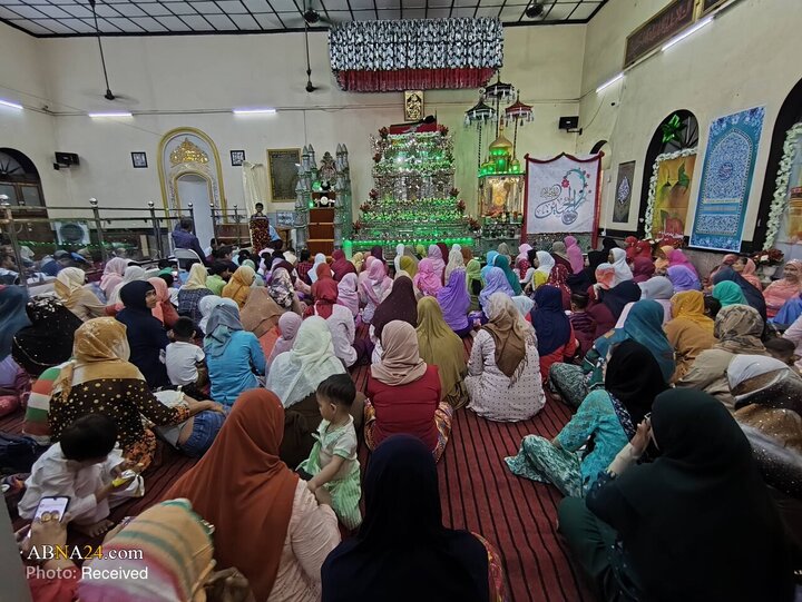 تصاویر | جشن میلاد امام حسین(ع) در مسجد شیعیان در شهر یانگون میانمار