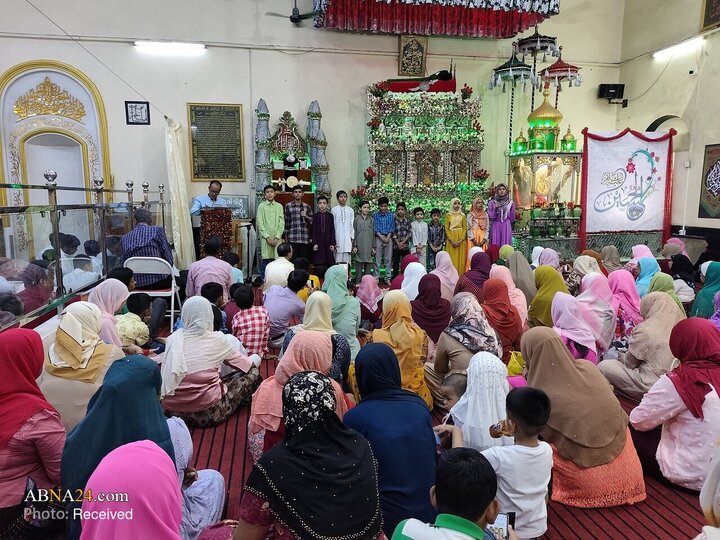 تصاویر | جشن میلاد امام حسین(ع) در مسجد شیعیان در شهر یانگون میانمار