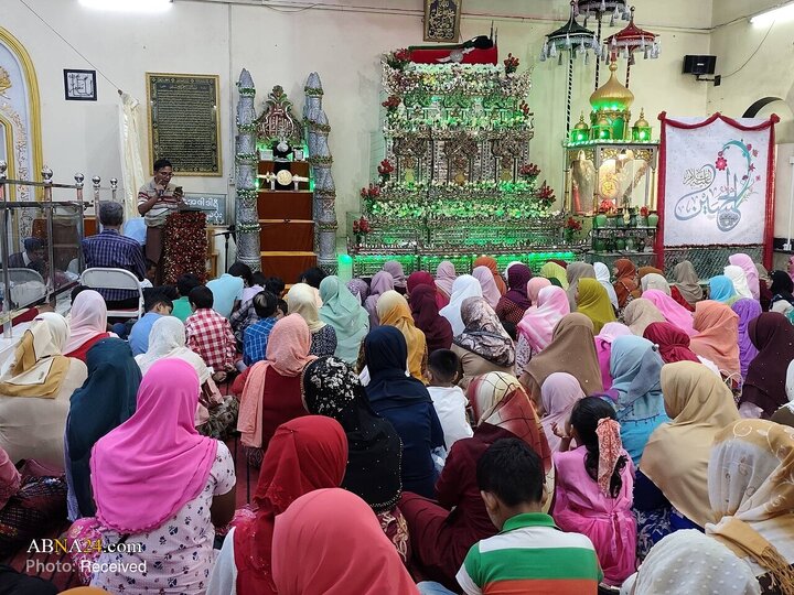 تصاویر | جشن میلاد امام حسین(ع) در مسجد شیعیان در شهر یانگون میانمار