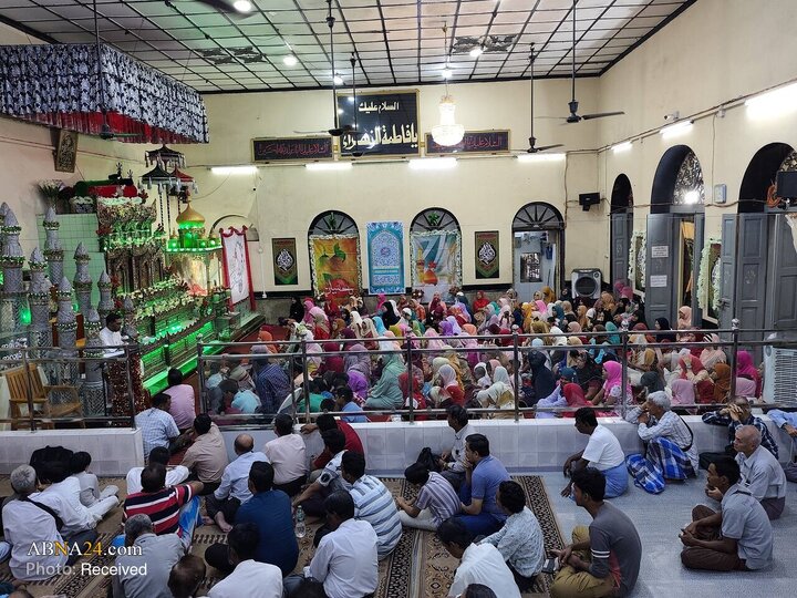 تصاویر | جشن میلاد امام حسین(ع) در مسجد شیعیان در شهر یانگون میانمار