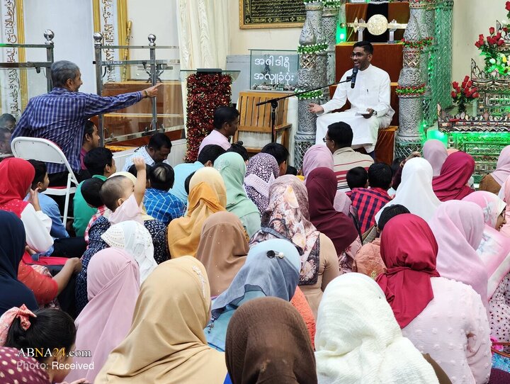تصاویر | جشن میلاد امام حسین(ع) در مسجد شیعیان در شهر یانگون میانمار