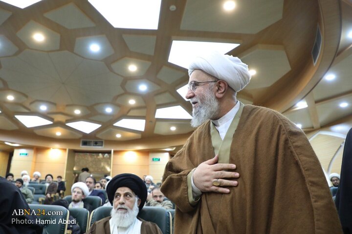 حضور آیت‌الله رضا رمضانی، دبیرکل مجمع جهانی اهل‌بیت(ع) در مراسم سومین آئین بزرگداشت و پیشواز دهه مبارک مهدویت  در بنیاد فرهنگی امامت 