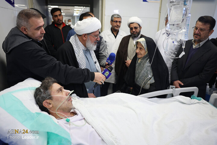 Photos: Supreme Leader’s representatives visit Iranian veterans’ homes
