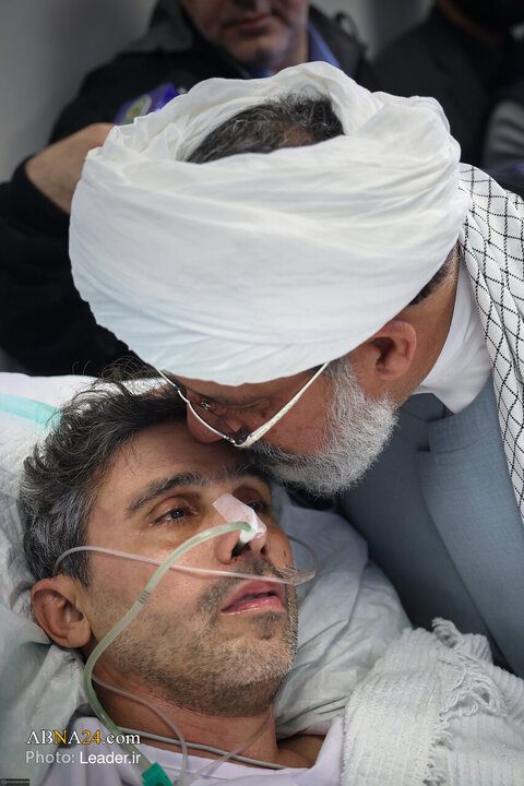 Photos: Supreme Leader’s representatives visit Iranian veterans’ homes