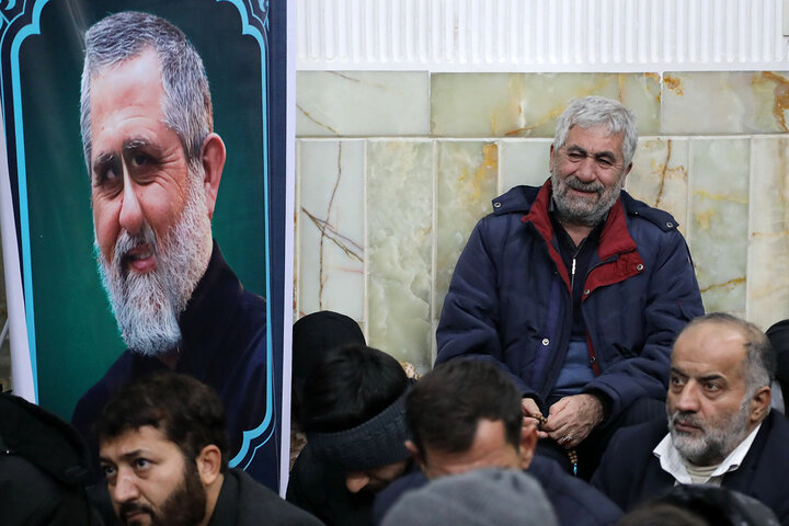 Photos: Unveiling of Martyr Izadi’s Tombstone at Hazrat Masoumeh Holy Shrine