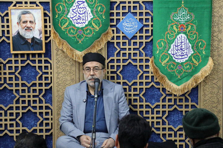Photos: Unveiling of Martyr Izadi’s Tombstone at Hazrat Masoumeh Holy Shrine