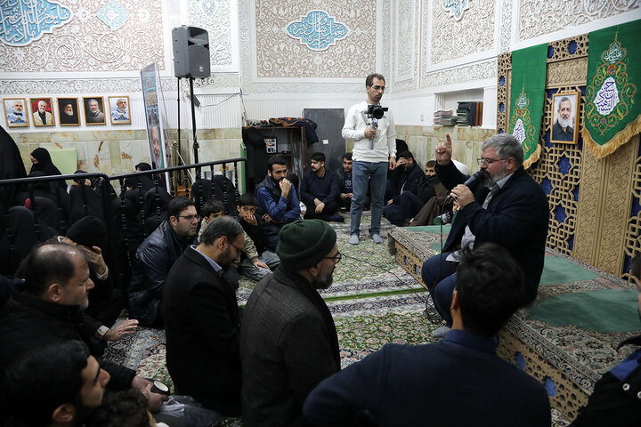 Photos: Unveiling of Martyr Izadi’s Tombstone at Hazrat Masoumeh Holy Shrine