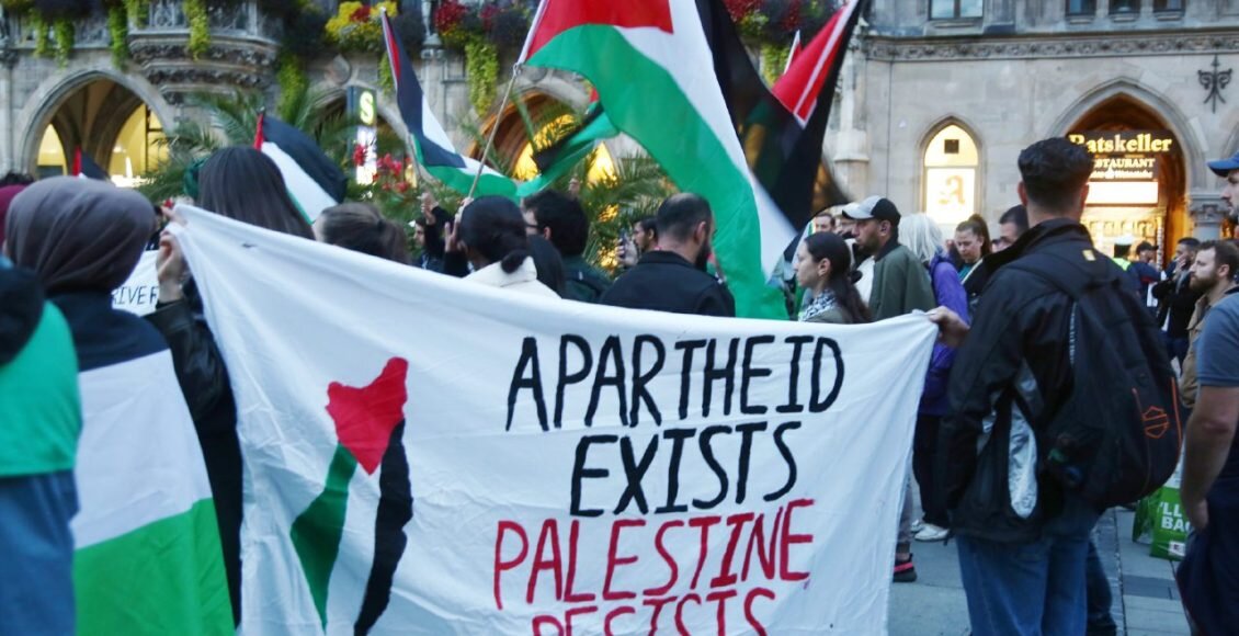 Mass protest in Dublin against ongoing Israeli violations in Gaza