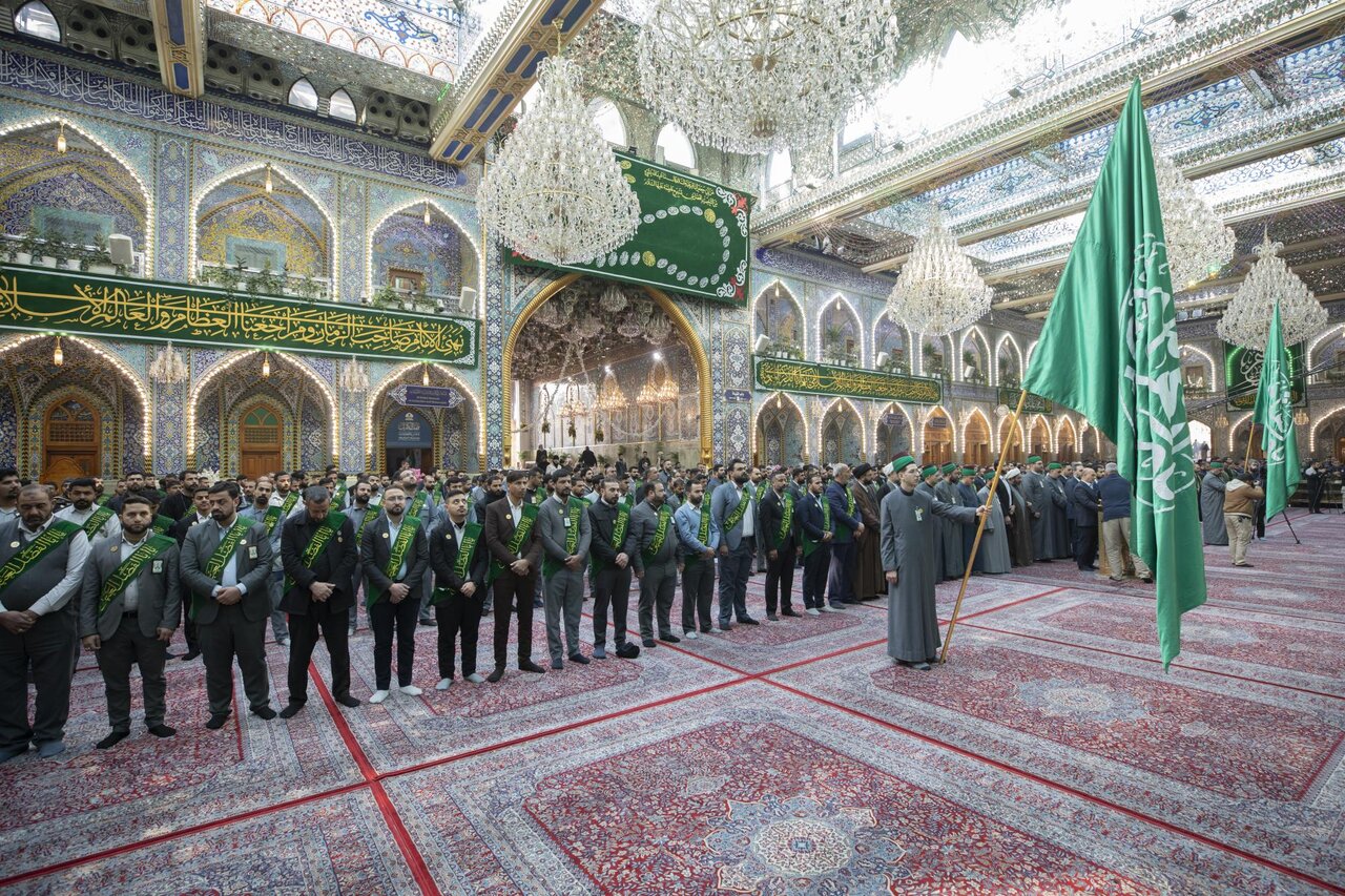 On birth anniversary of Aba al-Fadl al-Abbas; Servants of Al-Abbas Holy Shrine perform religious rituals (+Photos)