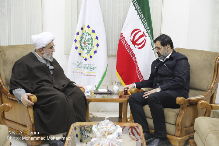 Photos: Qom Governor Meets Secretary General of AhlulBayt World Assembly