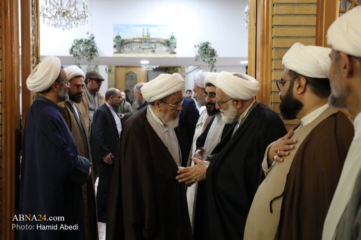 مراسم گرامیداشت شهدای اغتشاشات اخیر در حرم حضرت معصومه(س)