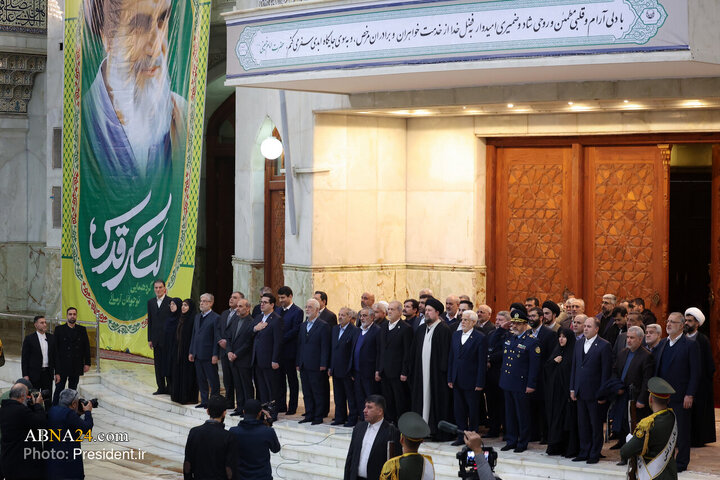تجدید میثاق هیئت دولت با آرمان‌های امام راحل و شهدای انقلاب اسلامی