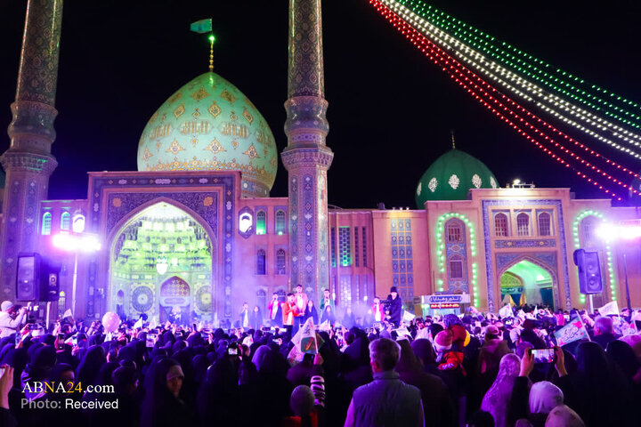 اجتماع بزرگ «سلام یا مهدی» در آستان مقدس مسجد جمکران برگزار شد + تصاویر