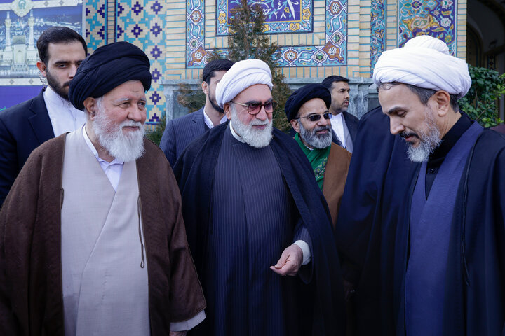 Photos: Funeral ceremony of Ayatollah Abdekhodaei held at Imam Reza Holy Shrine