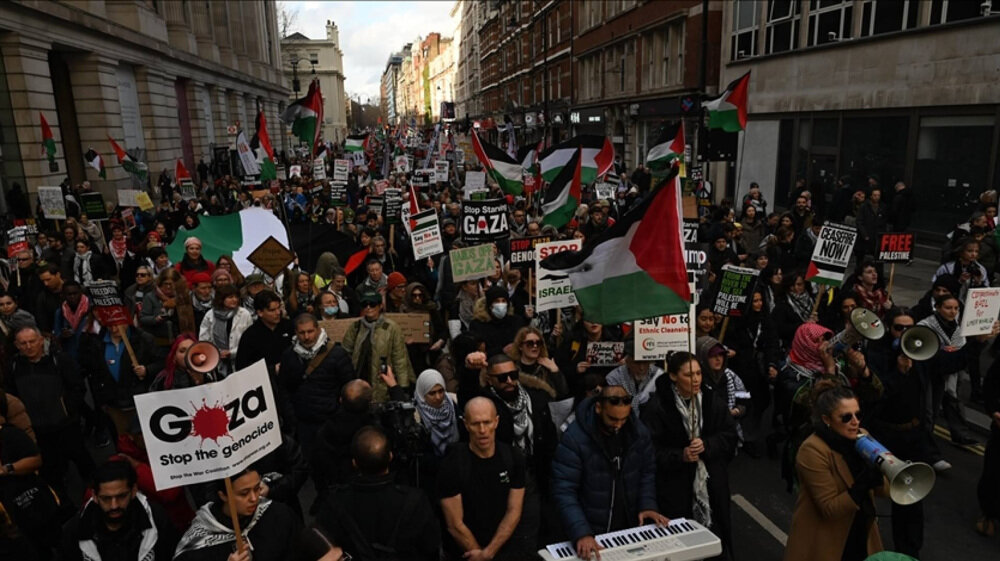 Thousands rally across Europe to support Palestine