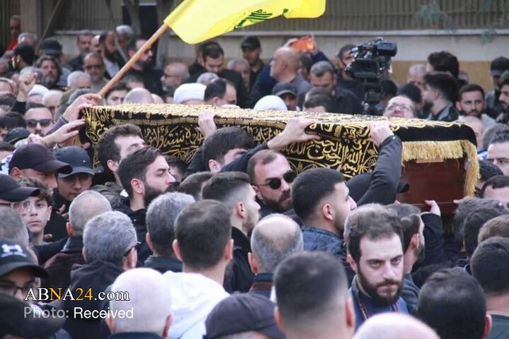 تصاویر | مراسم تشییع پدر شهید سیدحسن نصرالله برگزار شد