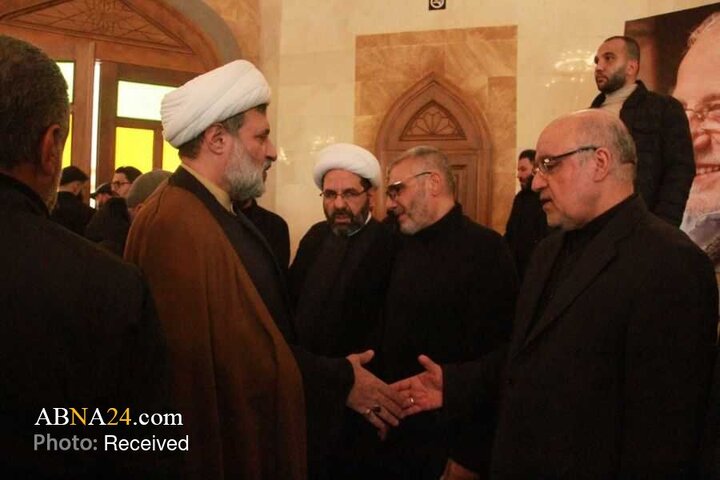Photos: Funeral Ceremony of Martyr Sayyed Hassan Nasrallah's Father Held in Lebanon