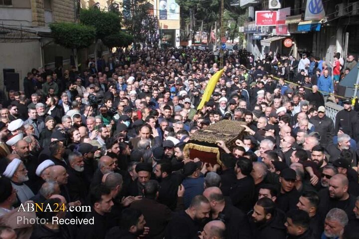 Photos: Funeral Ceremony of Martyr Sayyed Hassan Nasrallah's Father Held in Lebanon