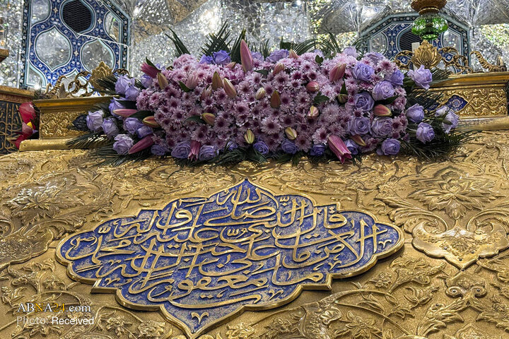 گل‌آرایی حرم حضرت معصومه(س) در آستانۀ ماه شعبان