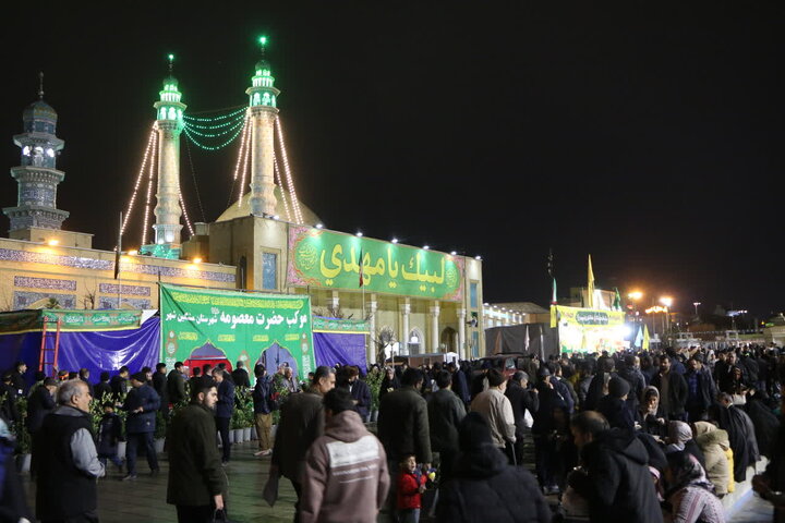 ویدیو | راه انتظار؛ مسیر نورانی از حرم کریمه اهل‌بیت(س) تا مسجد مقدس جمکران