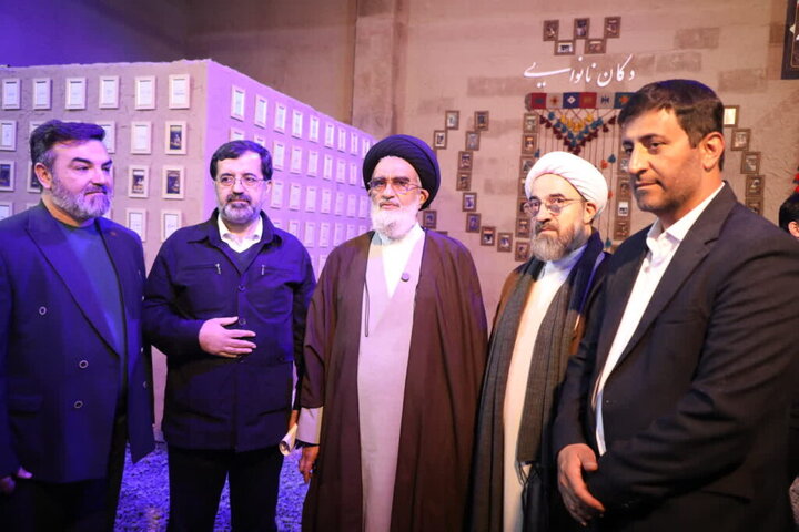 بازدید آیت‌الله سعیدی از موکب‌های طریق المهدی در شب نیمه شعبان