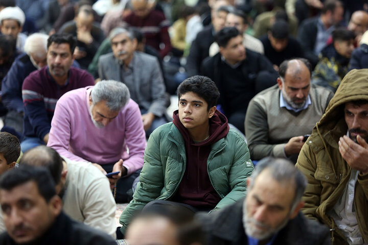 جشن شام میلاد حضرت مهدی (عج) در حرم بانوی کرامت برگزار شد