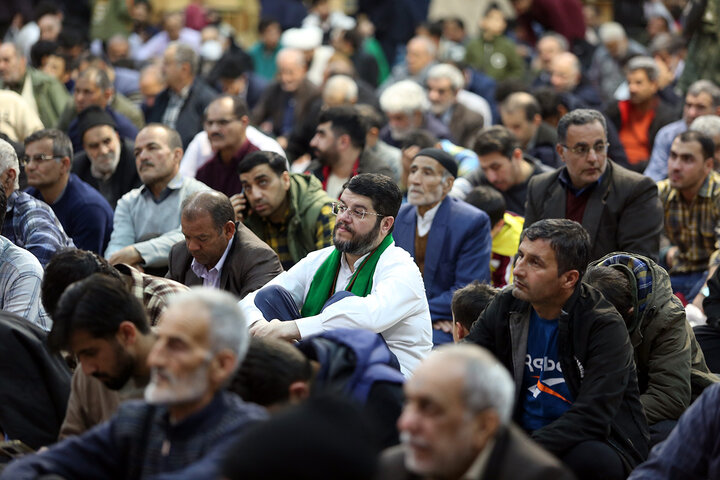 جشن شام میلاد حضرت مهدی (عج) در حرم بانوی کرامت برگزار شد