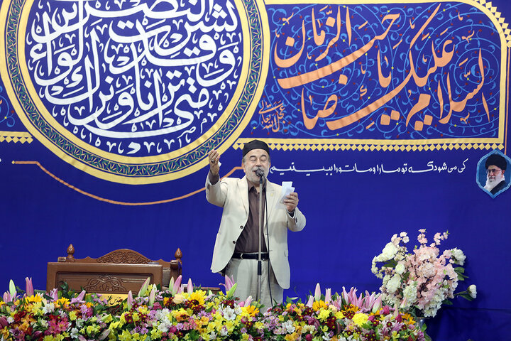 جشن شام میلاد حضرت مهدی (عج) در حرم بانوی کرامت برگزار شد